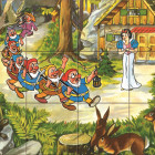 Puzzle - Dino - Hófehérke