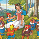 Puzzle - Dino - Hófehérke