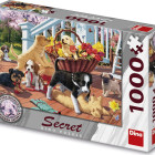 Puzzle - Dino - Kölyökkutyák secret collection
