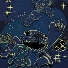 Puzzle - Dino - Stitch Világító kirakós