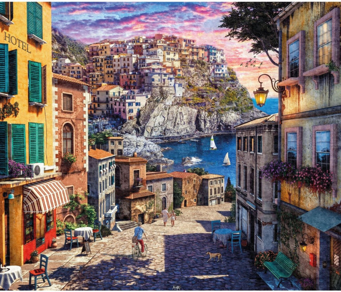 Puzzle - Dino - olasz partvidék