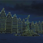 Puzzle - Dino - Crepuscolo sul Tower Bridge Világító puzzle