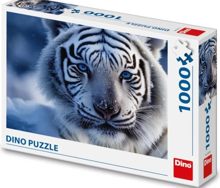 Puzzle - Dino - Fehér tigris