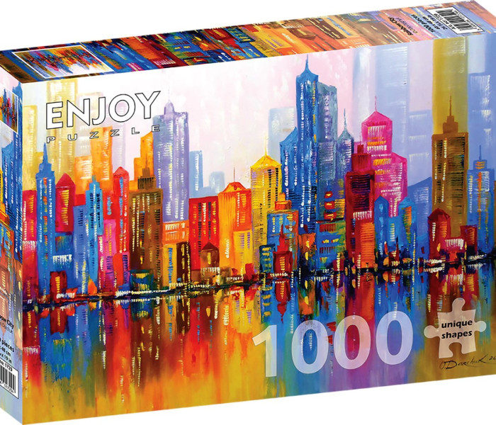 Puzzle - Enjoy - Szivárványváros