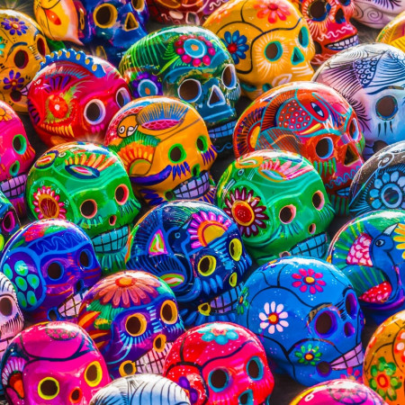 Színes koponyák
