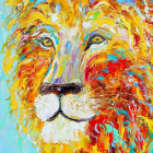 Puzzle - Enjoy - Színes oroszlán