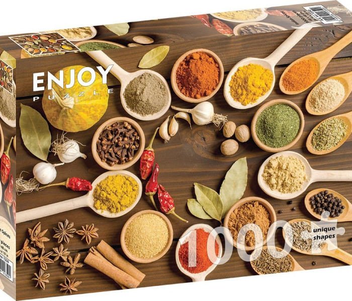 Puzzle - Enjoy - Indiai fűszerek