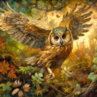 Puzzle - Enjoy - Bölcs bagoly