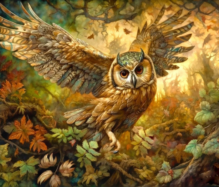 Puzzle - Enjoy - Bölcs bagoly