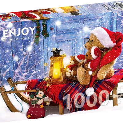 Plüssmackók mikulás sapkával