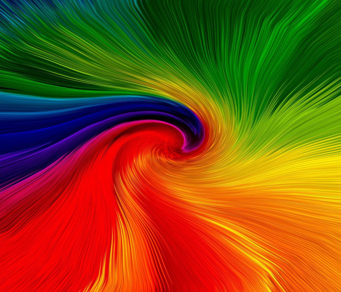 Puzzle - Enjoy - Egy forgó szivárvány