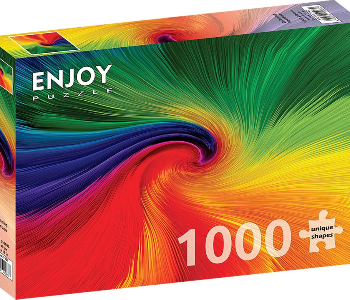 Puzzle - Enjoy - Egy forgó szivárvány