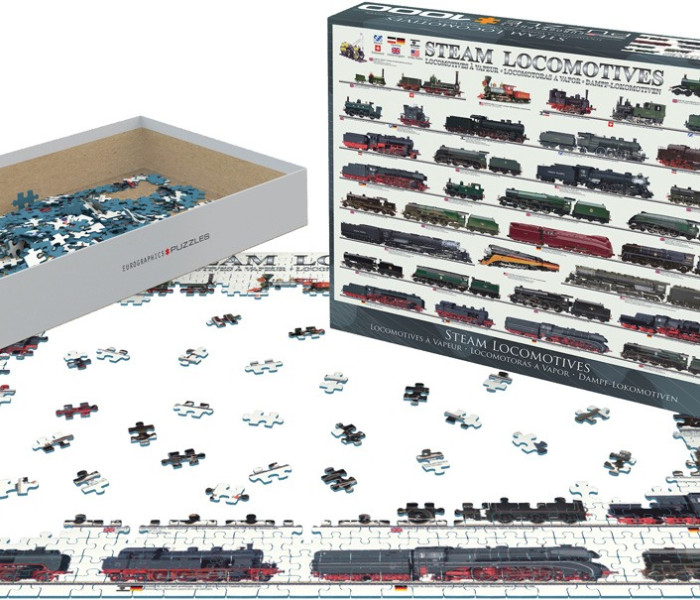 Puzzle - Eurographics - Gőzmozdonyok