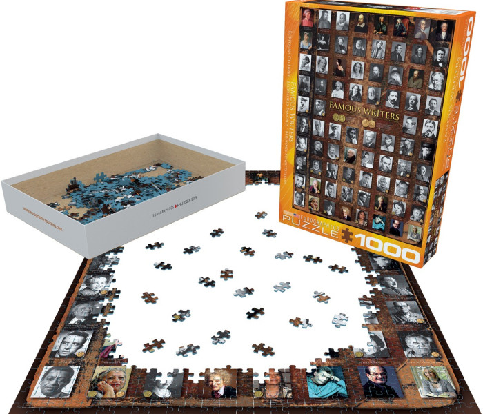 Puzzle - Eurographics - Híres írók