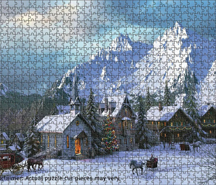Puzzle - Eurographics - Karácsony a hegyekben