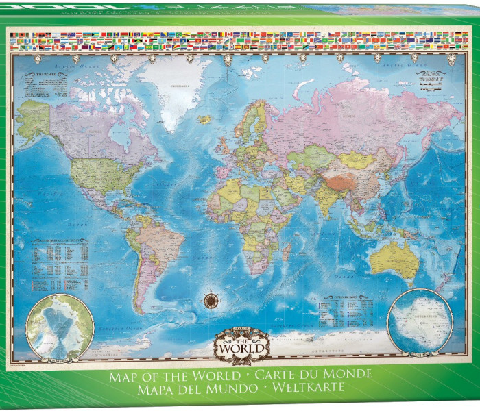 Puzzle - Eurographics - Világtérkép
