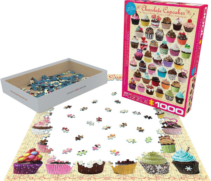 Puzzle - Eurographics - Csokis cupcakes