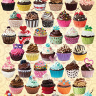 Puzzle - Eurographics - Csokis cupcakes
