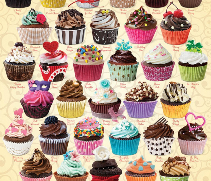 Puzzle - Eurographics - Csokis cupcakes