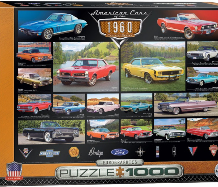 Puzzle - Eurographics - Az 1960-as évek amerikai autói