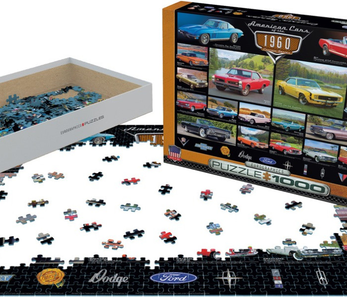Puzzle - Eurographics - Az 1960-as évek amerikai autói