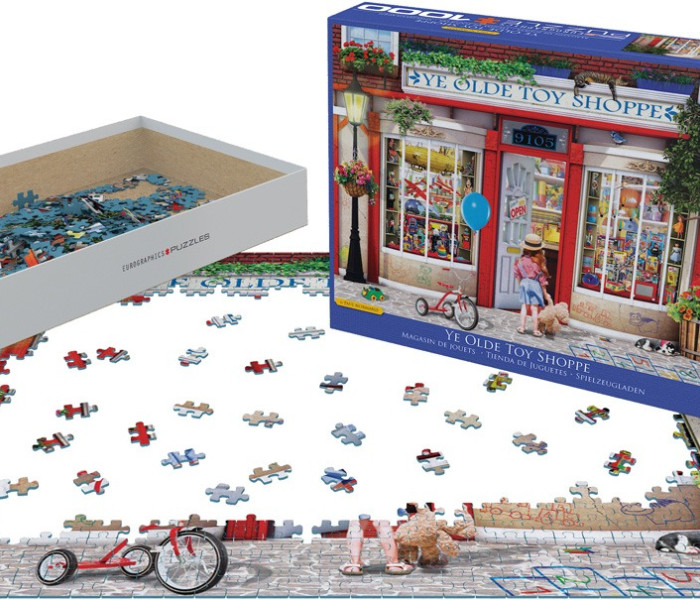 Puzzle - Eurographics - Régi játékbolt