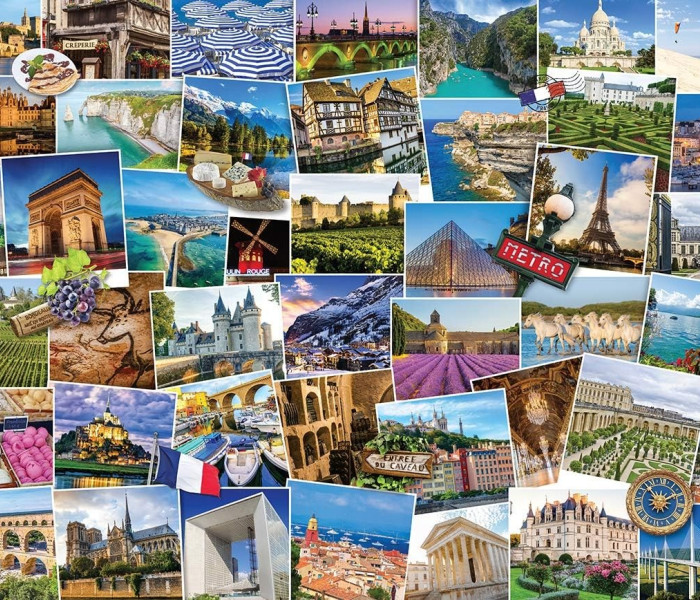 Puzzle - Eurographics - Globetrotter France