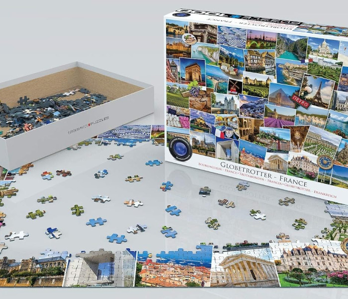 Puzzle - Eurographics - Globetrotter France
