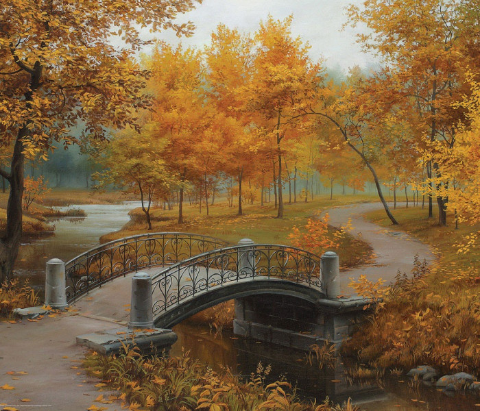 Puzzle - Eurographics - Ősz a régi parkban