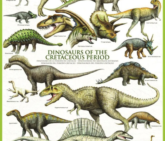 Puzzle - Eurographics - Puzzle Dinoszauruszok - kréta évad