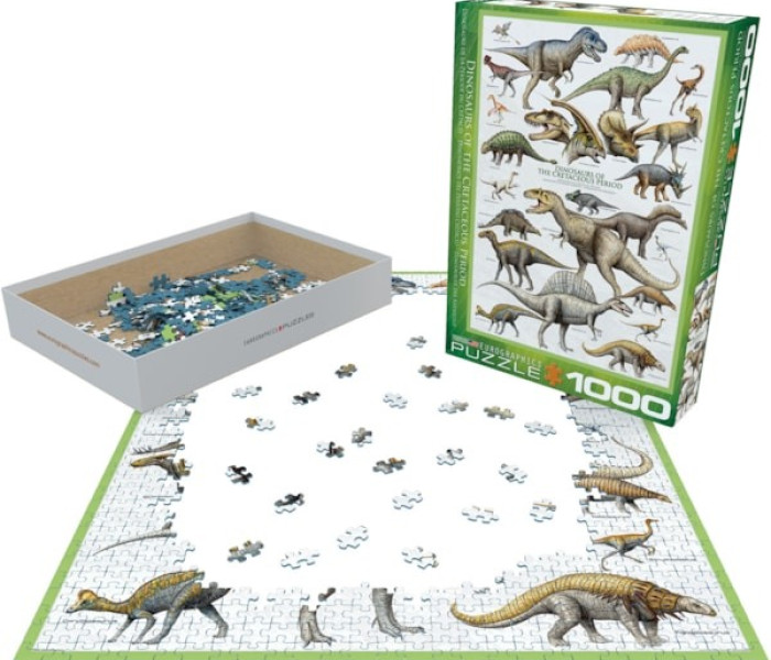 Puzzle - Eurographics - Puzzle Dinoszauruszok - kréta évad