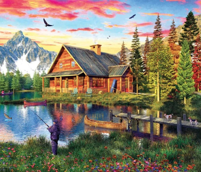 Puzzle - Eurographics - Halászkunyhó