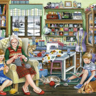 Puzzle - Falcon - Nagymama varrószobája