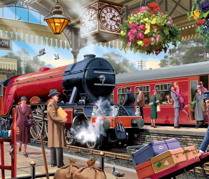 Puzzle - Falcon - Várakozás a peronon