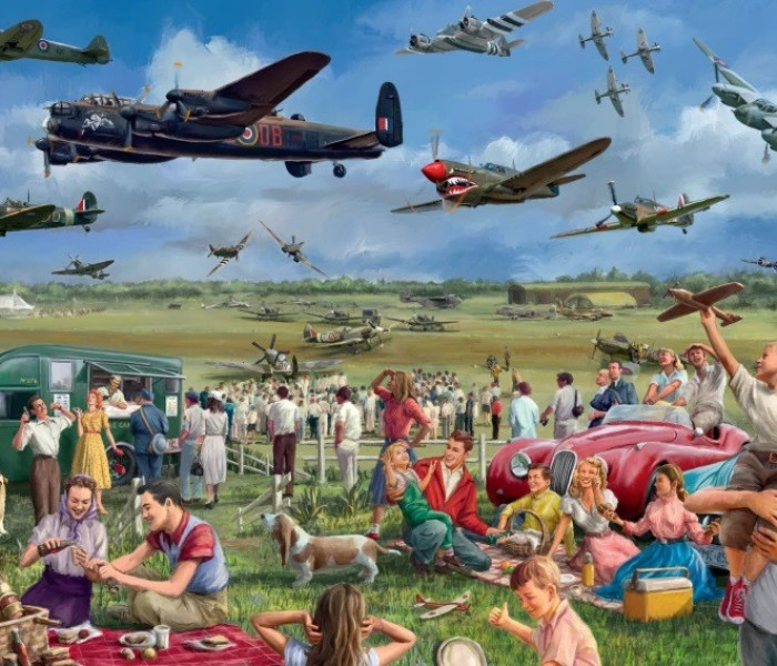 Puzzle - Falcon - Csodálatos légibemutató