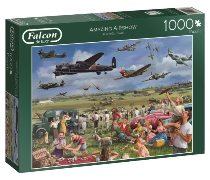 Puzzle - Falcon - Csodálatos légibemutató