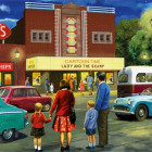 Puzzle - Falcon - Mozi látogatás