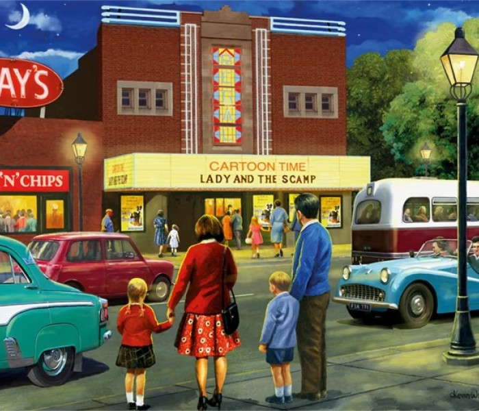 Puzzle - Falcon - Mozi látogatás