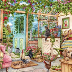 Puzzle - Falcon - Üvegház