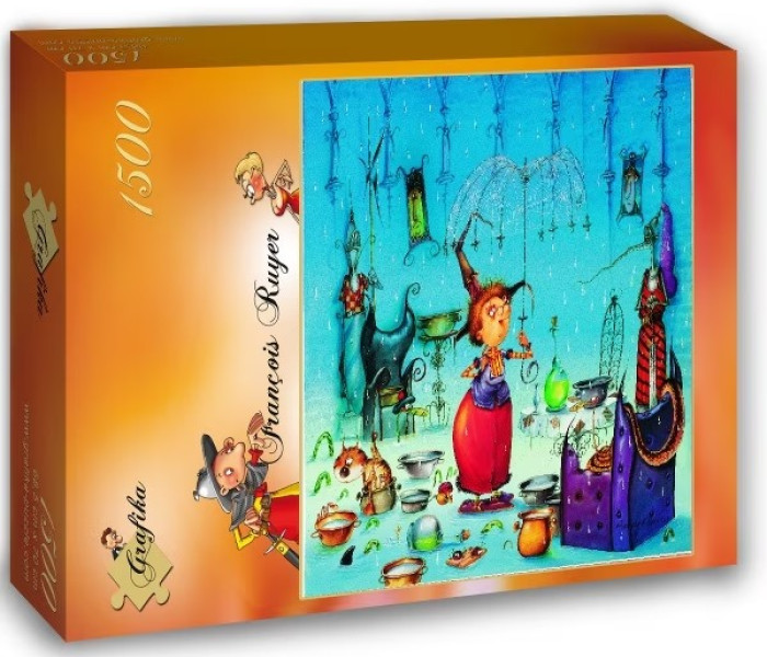 Puzzle - Grafika - Boszorkány