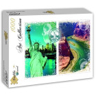 Puzzle - Grafika - Utazás a világ körül - Amerikai Egyesült Államok