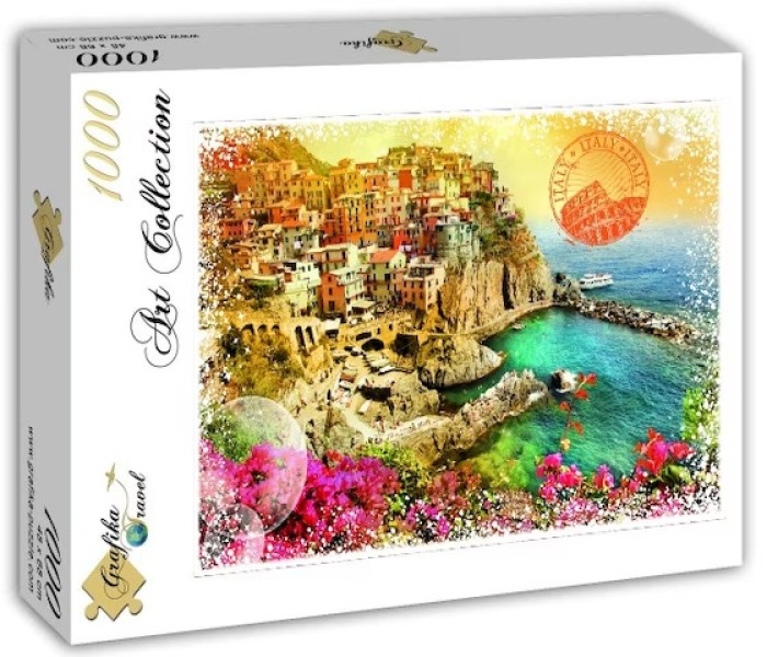 Puzzle - Grafika - Utazás a világ körül - Olaszország