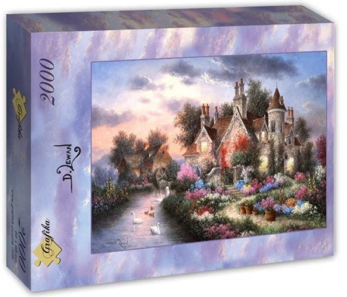 Puzzle - Grafika - Ház a Mill Creeknél