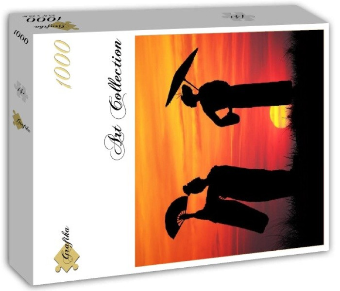 Puzzle - Grafika - Gésa naplementekor