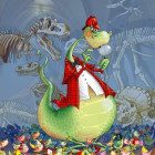 Puzzle - Grafika - Sárkány biztos