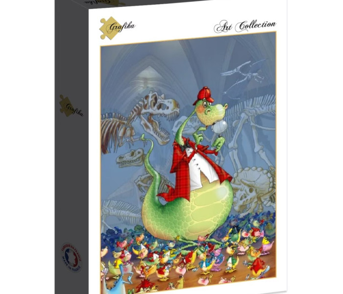 Puzzle - Grafika - Sárkány biztos