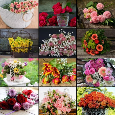 Virágkollázs
