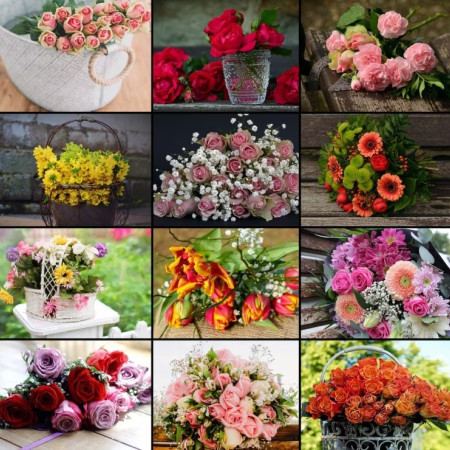 Virágkollázs