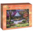 Puzzle - Grafika - Hattyúk tava