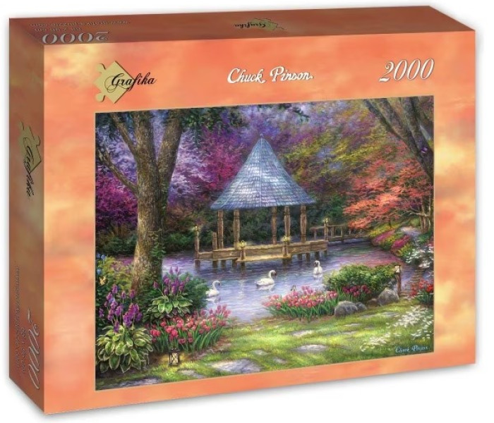 Puzzle - Grafika - Hattyúk tava